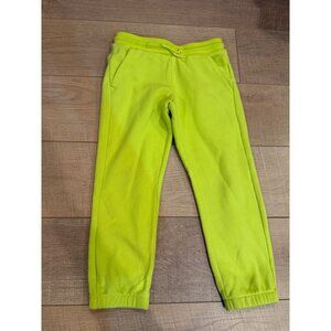 Kids Neon Green Jogger Sweatpants XS (4/5) By All In Motion